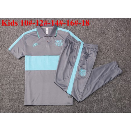 FC Barcelona 2020/2021 Dziecięcy Koszulka Polo Treningowa M001